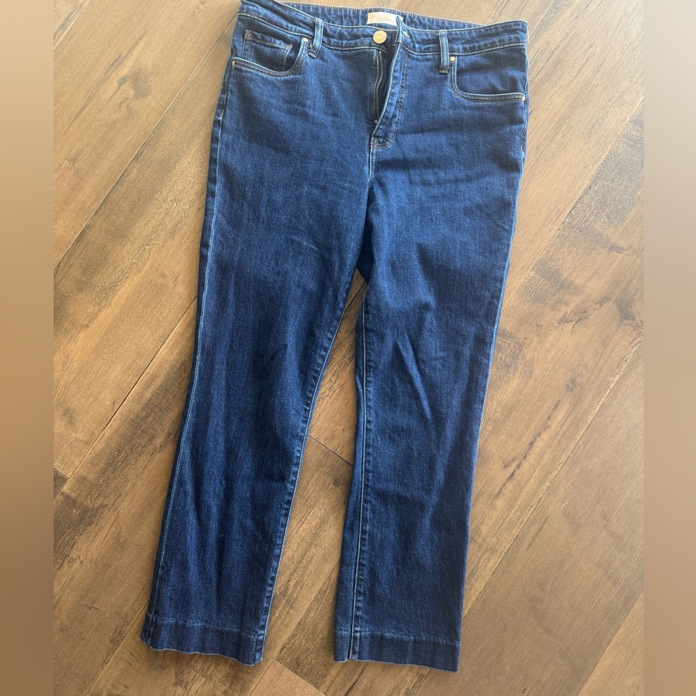 Kut From the Kloth Dark Rinse Straight-Leg Jeans